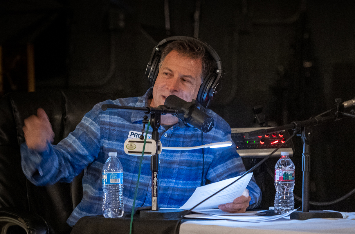 Dave Tabor recording an episode of ProCO360